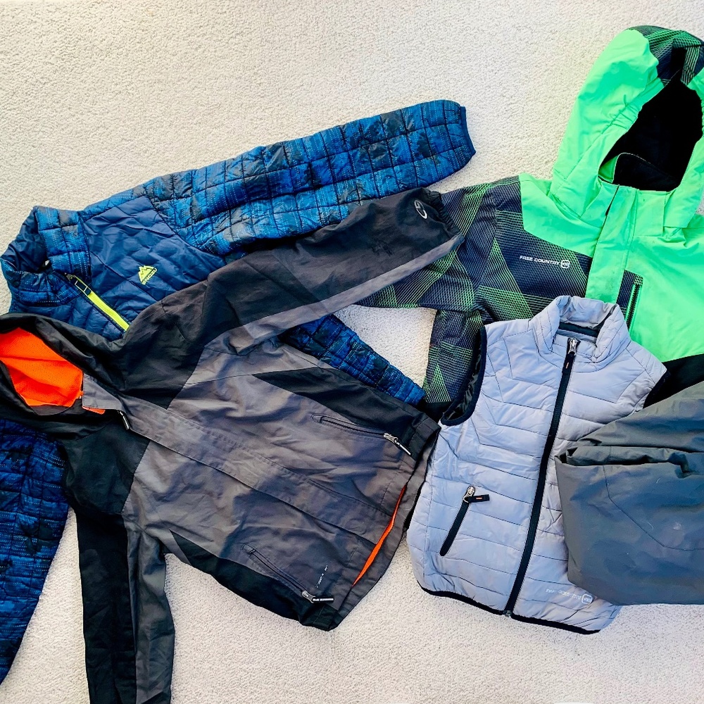 Boy's Jackets, Vest and Ski Pants